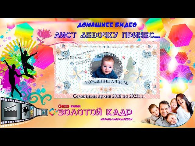 Аист девочку принес./Домашний архив с 2018-2023г.г.