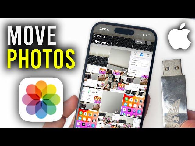 How To Transfer Photos From iPhone 15 To USB Flash Drive (No Computer) - Full Guide