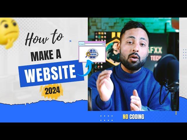 How to Make a Website | Step b Step Tutorial in Hindi