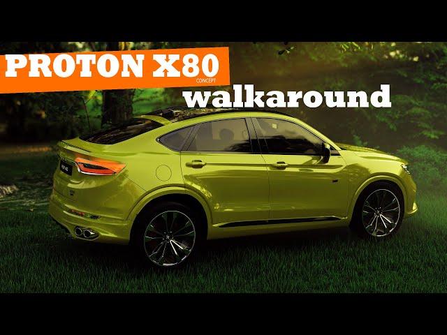 PROTON X80 2022 | SPORT COUPE - DETAIL WALKAROUND