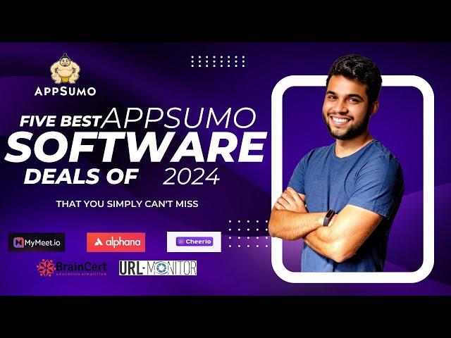 5 BEST APPSUMO Software Deals of 2024!"