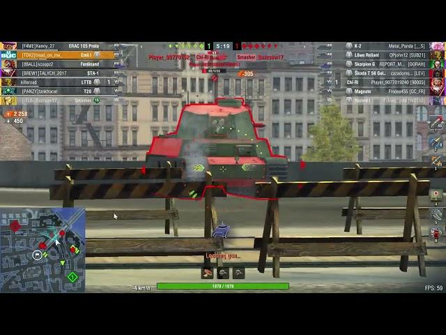 121B/Emil I/T77/Obj.590 - World Of Tanks Blitz Replay