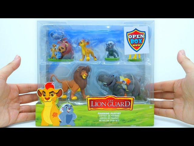 Unboxing Lion King Figure Set - The Lion Guards Characters