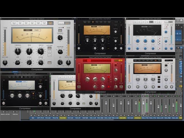 Logic Pro Compressor and Compression Types Explained