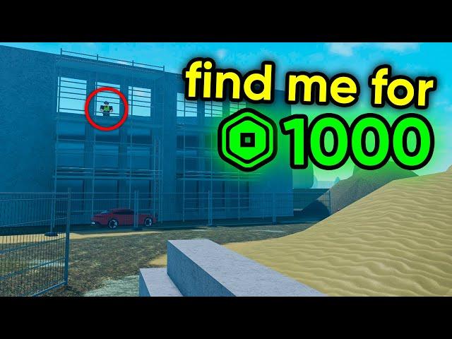 If You Find Me, You Win 1000 Robux! (Emergency Hamburg)