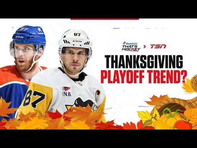 Who will buck the American Thanksgiving NHL playoff trend?