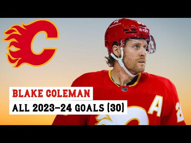 Blake Coleman (#20) All 30 Goals of the 2023-24 NHL Season