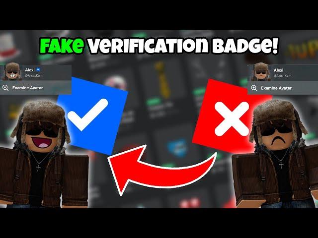 How to get VERIFIED on Roblox for FREE