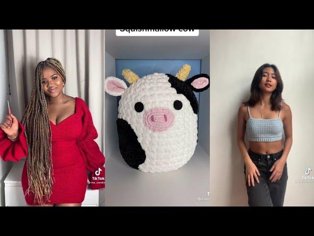 TIKTOK CROCHET COMPILATION #19  (21 mins)