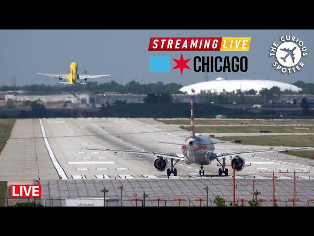  LIVE plane spotting from Chicago O'Hare (ORD)