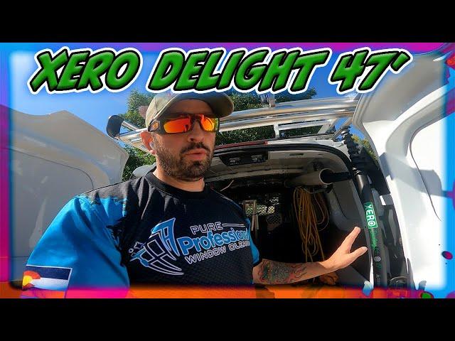 CLOSE UP WITH XERO DELIGHT 47' WATER FED POLE