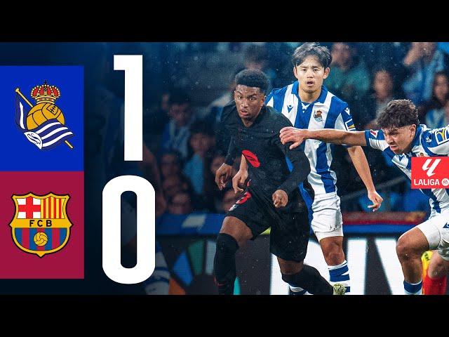 REAL SOCIEDAD 1 vs 0 FC BARCELONA | LALIGA 2024/25 MD13