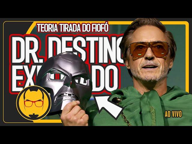 QUEM É O DR. DESTINO DO ROBERT DOWNEY JR - AO VIVO - NERD RABUGENTO