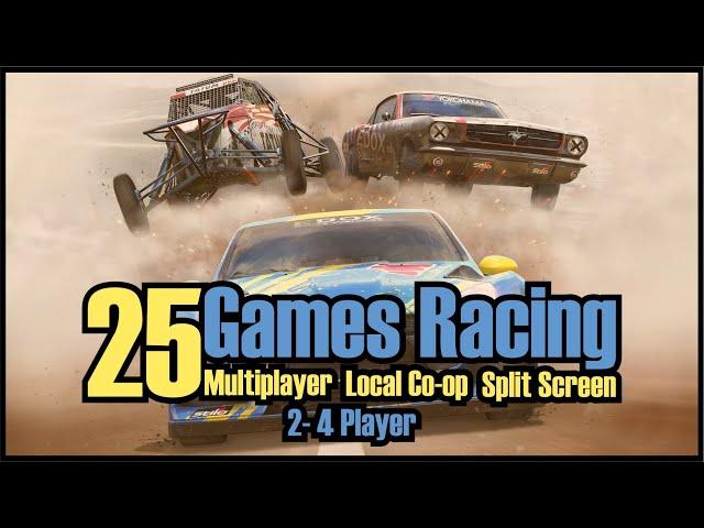 Best 25+ Racing Games Multiplayer 2-4 Players | Split Screen | Local Co-Op 2021