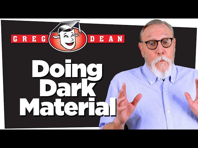 Doing Dark Material  with Greg Dean Stand-Up Comedy Classes Tips Shows Comedians Jokes