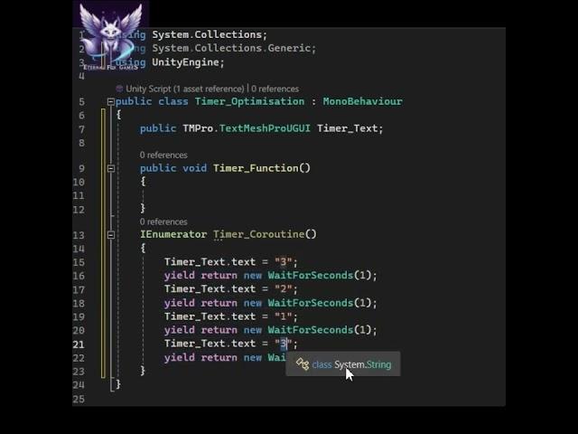 Optimize Unity Timers with Coroutines (No Update Needed)