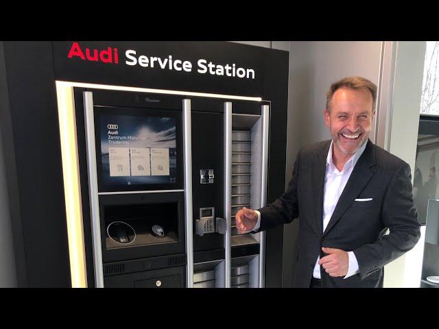 weiterentwickelt: Audi Service Station @ Audi Zentrum Trudering