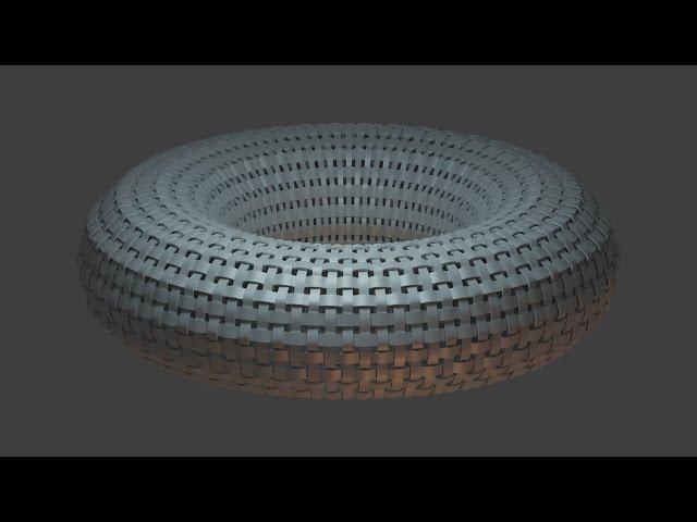 Turn Objects Into Woven Baskets (Blender Tutorial)