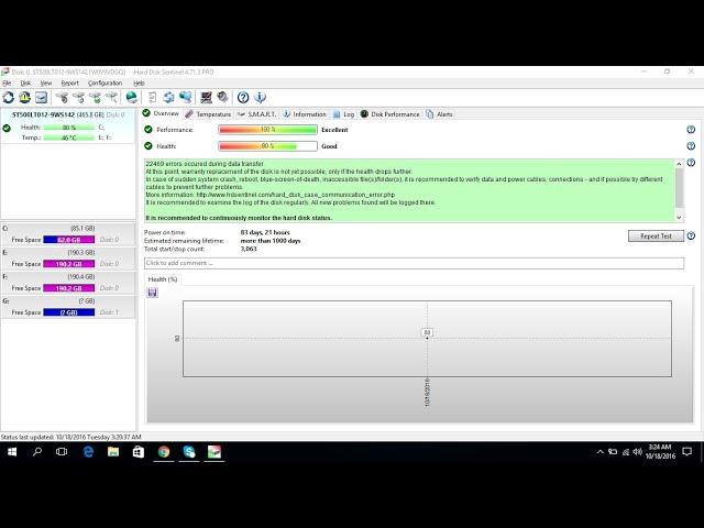 How to Fix HDD Health Using Hard Disk Sentinel Pro