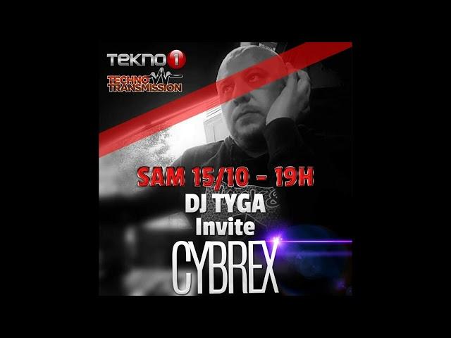 Cybrex Mix Techno @ Tekno1 Radio October 2022 (with ArpKord Records & Pimp's Tits Records)