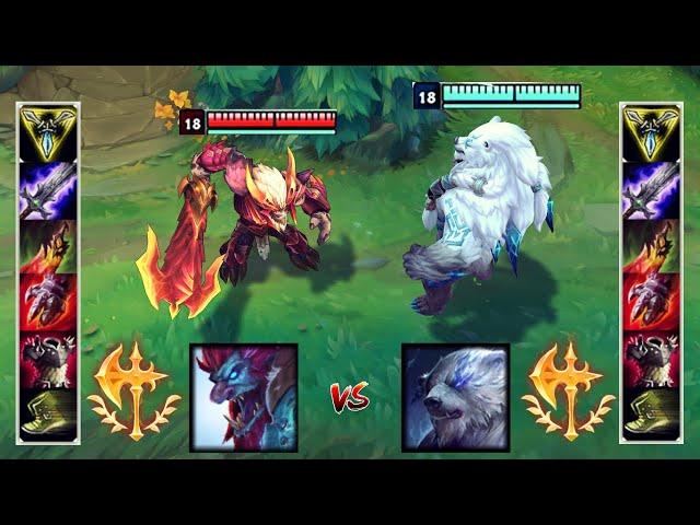 NEW VOLIBEAR vs TRUNDLE FULL BUILD FIGHTS & Best Moments!