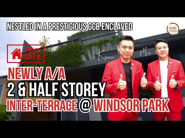 Singapore Landed Property Home Tour | Inter-Terrace @ Windsor Park | District 20