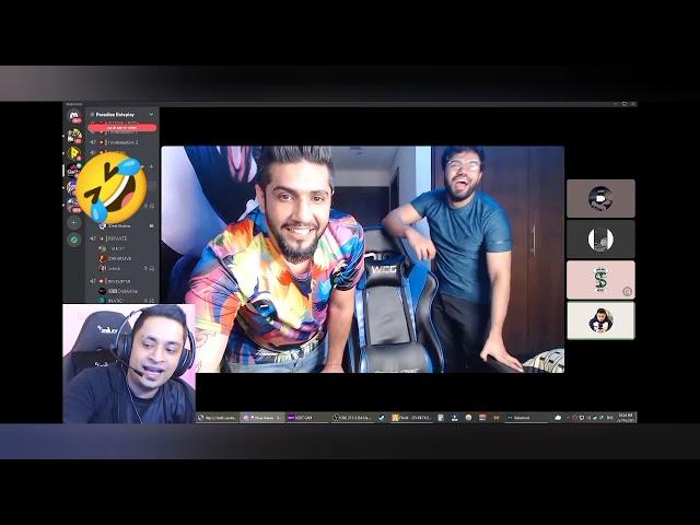 Desi Gabru and Ducky Bhai surprise Mr Jay Plays on live stream at Gabru house