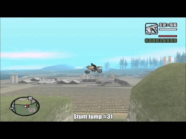 GTA San Andreas - Unique Stunt Jump #31