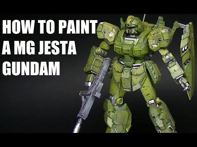 How to paint a MG Jesta