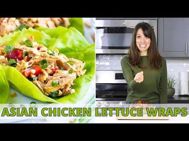 Quick & Easy Asian Chicken Lettuce Wraps