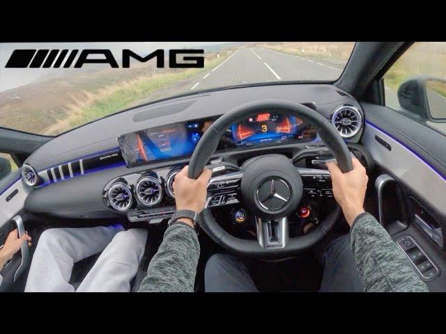 2024 FACELIFT Mercedes A35 AMG POV DRIVE!