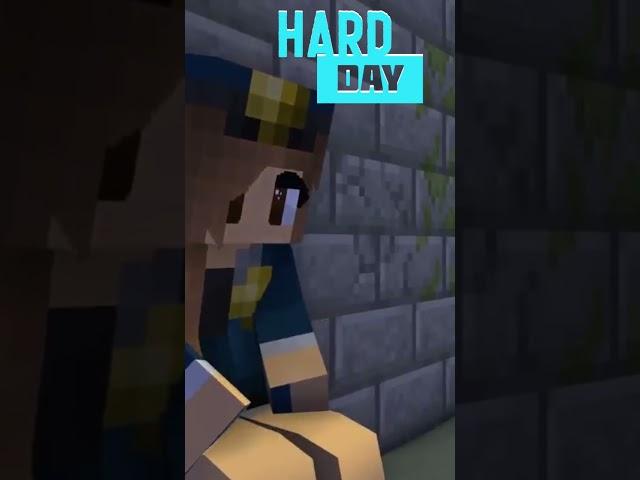 Minecraft Prison Escape  - Hard Day (POO)  #shorts