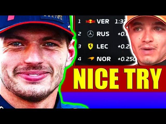 Verstappen FIRES BACK at McLaren DRAMA! 