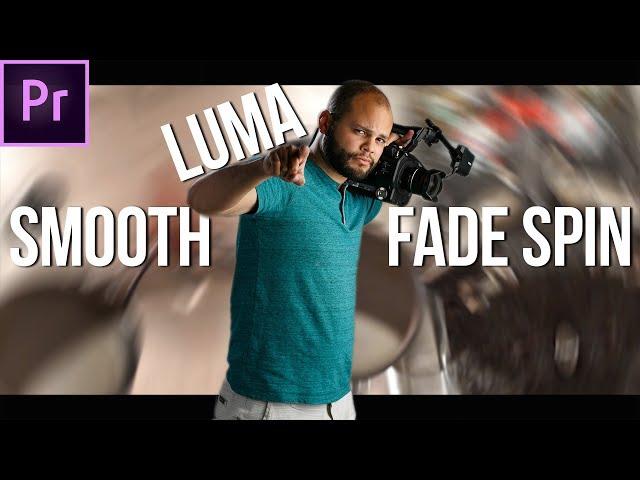 Smooth Luma Fade Spin Transition - Premiere Pro Tutorial