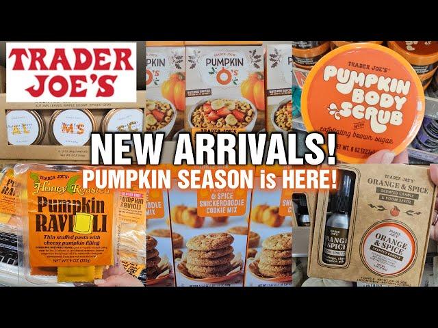 TRADER JOE'S NEW ARRIVALS! PUMPKIN SEASON is HERE for SEPTEMBER 2024!️