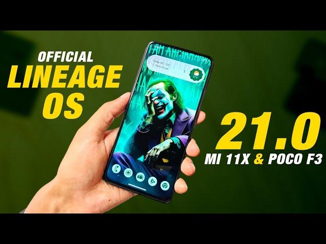 Lineage OS 21.0 Official For Mi 11X & POCO F3 | Android 14 | Battery Backup | Full Detailed Review