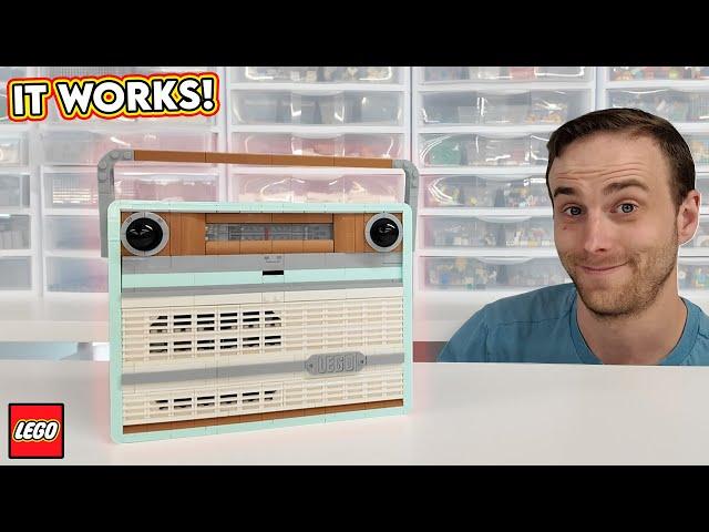 A Working LEGO Radio!? Retro Radio Review