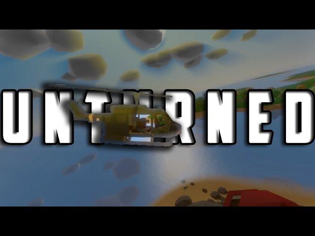 Unturned Mod Showcase► BULLETPROOF MILITARY HELICOPTERS | Rain's Huey's Mod