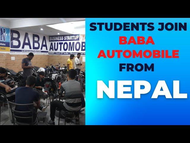 Bike Repairing Training to NEPAL Students / Bike repairing in Nepal/ Bike mechanic training in Nepal