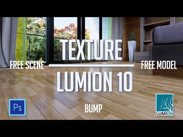 How to create a realistic texture? Lumion 10.3.2 | Parquet