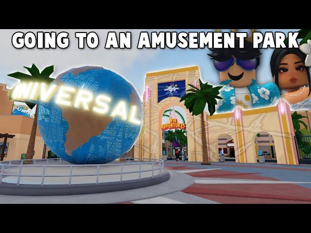 GOING TO A ROBLOX AMUSEMENT PARK WITH MY NIECE...