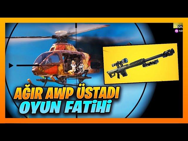 HELİKOPTERİ AĞIR AWP İLE PATLATTIM ! CHAPTER 2 REMİX (FORTNITE BATTLE ROYALE)