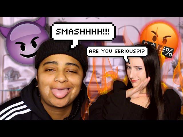 SMASH OR PASS PRANK ON GIRLFRIEND | LGBT EDITION ️‍