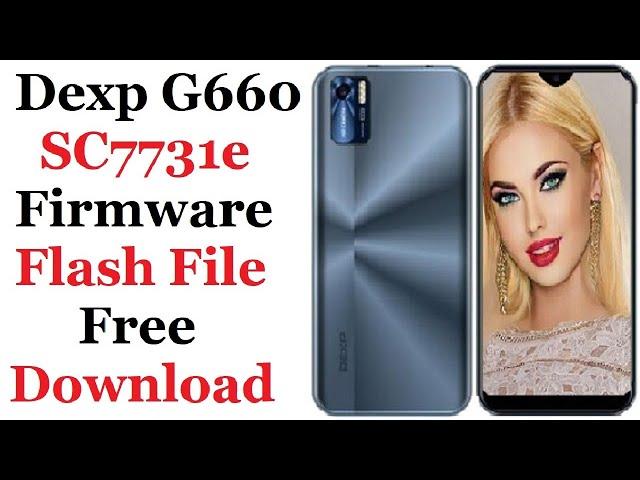 Dexp G660 Firmware Flash File SC7731e 11.0