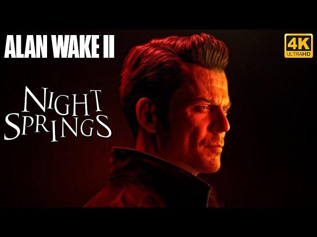 ПРОХОЖДЕНИЕ NIGHT SPRINGS ALAN WAKE 2 [4K]  Полное Прохождение На Русском  DLC Алан Вейк 2