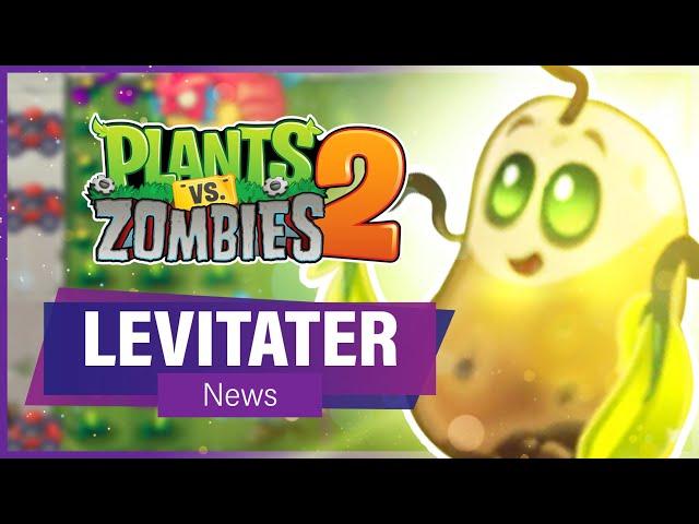 PvZ 2 Upcoming Content: Levitater & Mega Gatling Pea Unfinished Gameplay! (News) | Plants vs Zombies