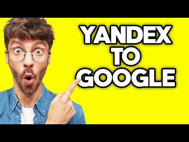 How To Change Yandex To Google in Chrome (2023)