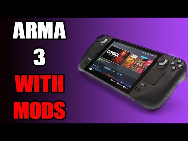 How To Get Workshop Mods Working With Arma 3 On Steam Deck - (Works With DayZ Mods Too)