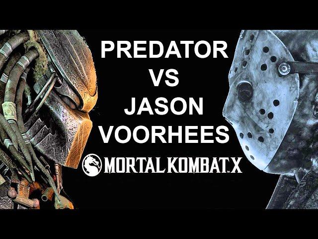 Mortal Kombat X Predator Vs Jason Voorhees Gameplay