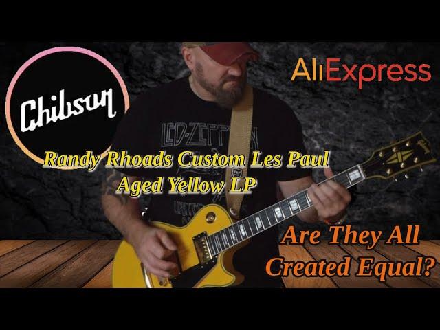 Chibson Randy Rhoads Custom Les Paul From AliExpress  - Was it Worth It?